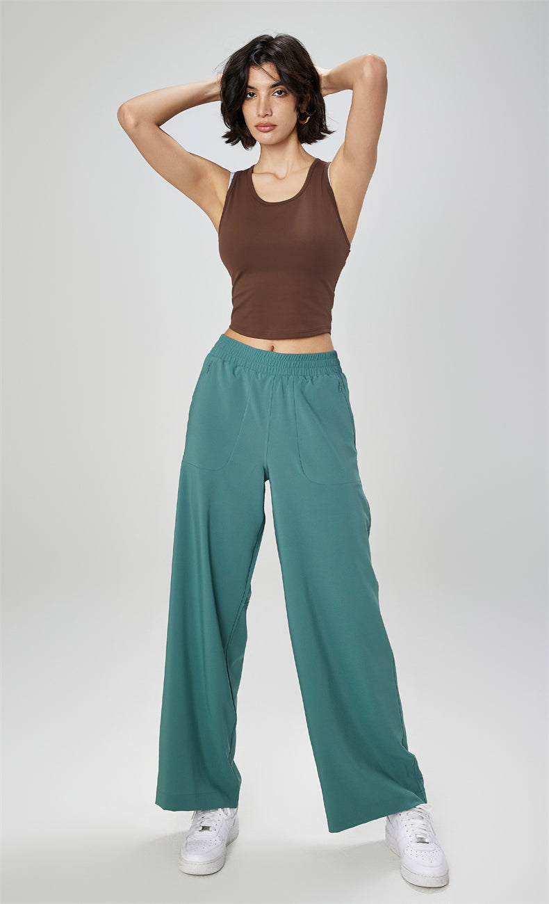 WOO YOGA Tops & Tees Gia Open Back Tank Top