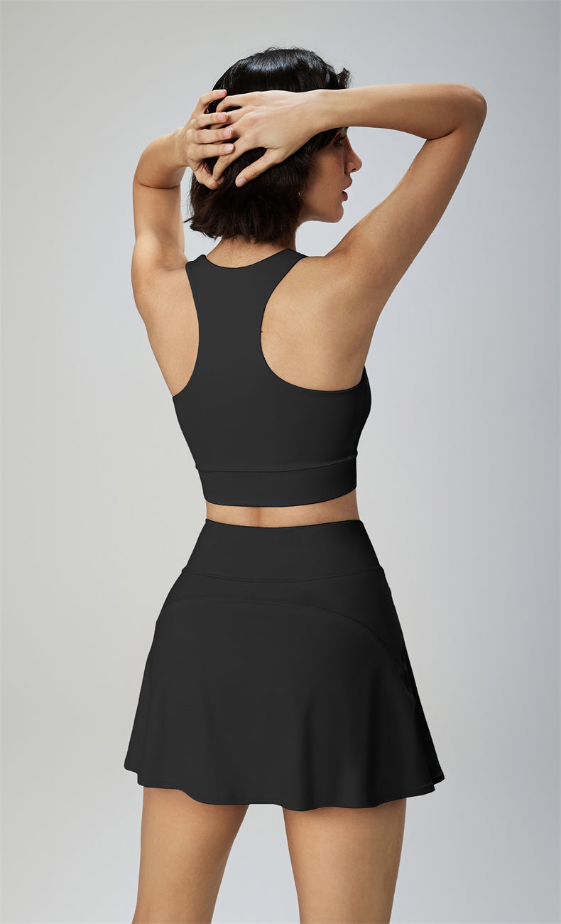 WOO YOGA Skorts Grace Ultra-soft Women Workout Set