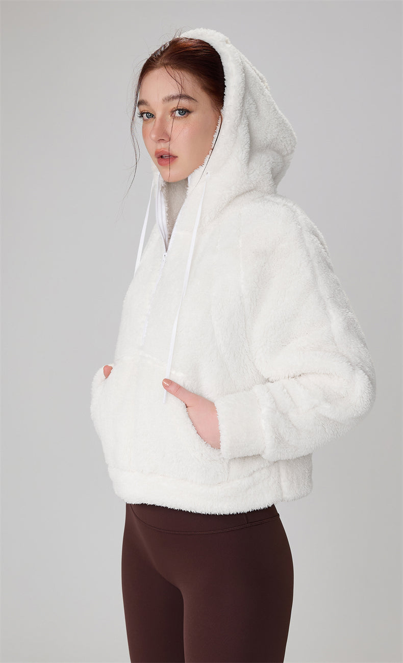 WOO YOGA Jackets Kaia Ultra Warm Fleece Hoodie