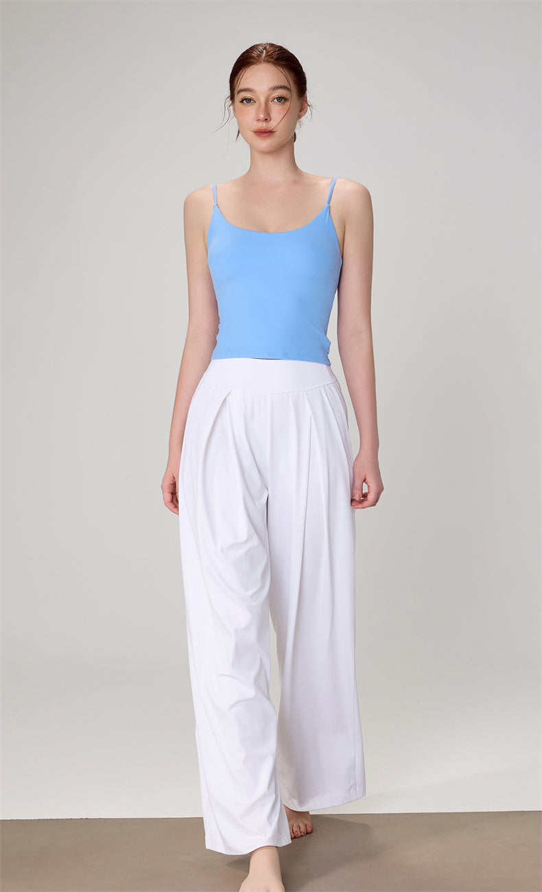 WOO YOGA Pants Elara Wide Leg Lightweight Sweatpant