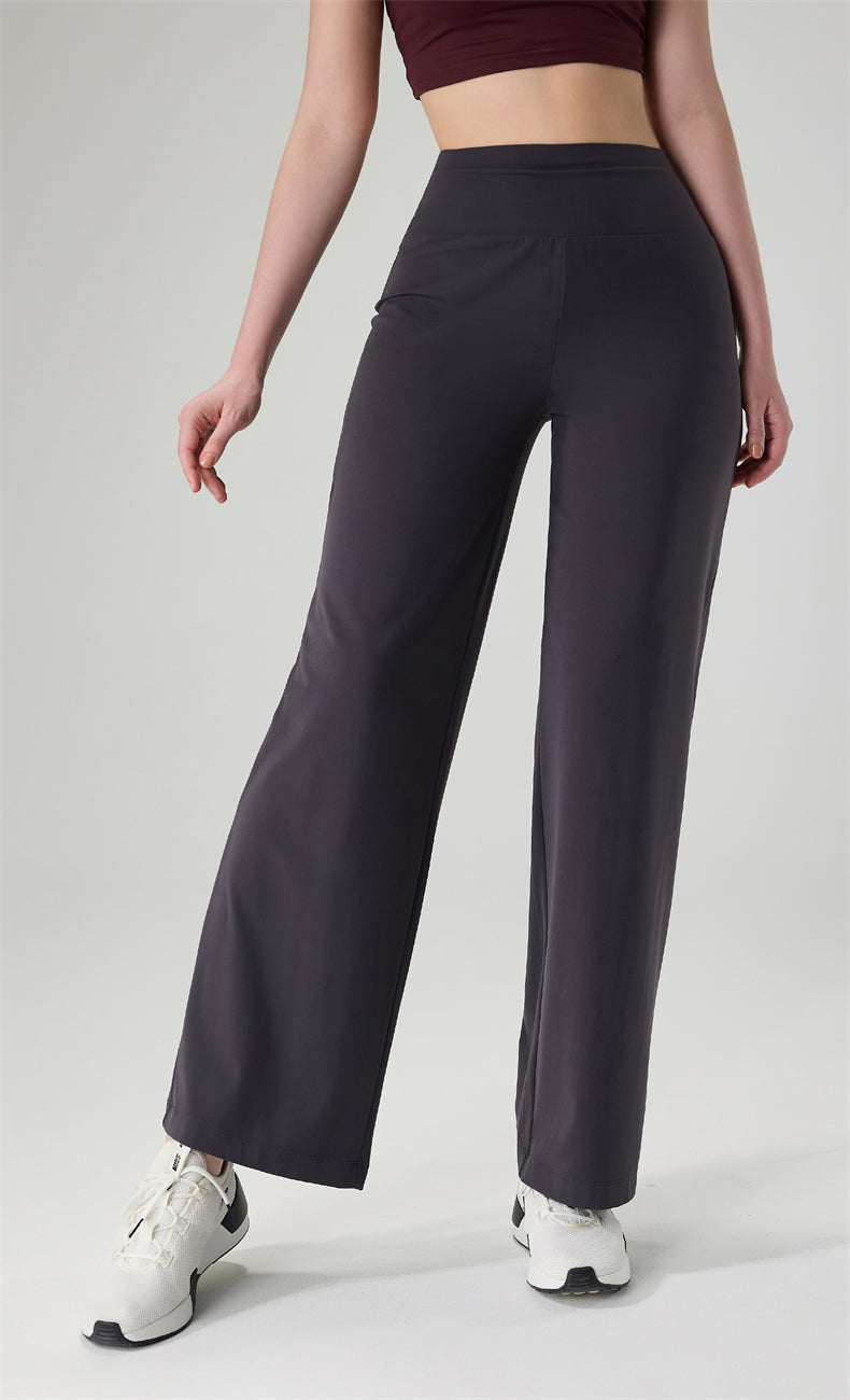 WOO YOGA Pants Alissa Wide Leg Lightweight Sweatpant