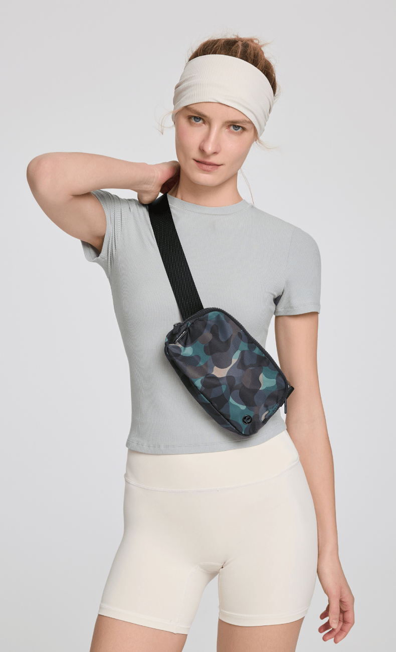 WOO YOGA Tops & Tees Selene Ribbed Sexy Fit Tee