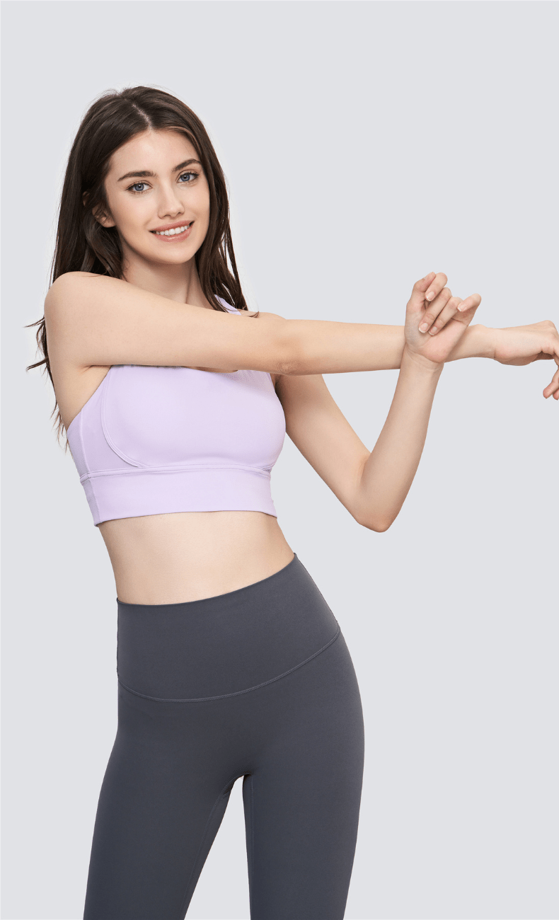 WOO YOGA Sports Bras Indira Open Back Sports Bra