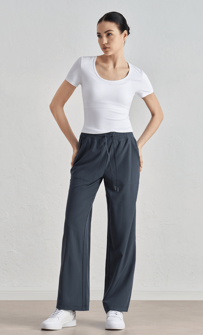 WOO YOGA Pants Clara Outdoor Lightweight Casual Fitness Jogger