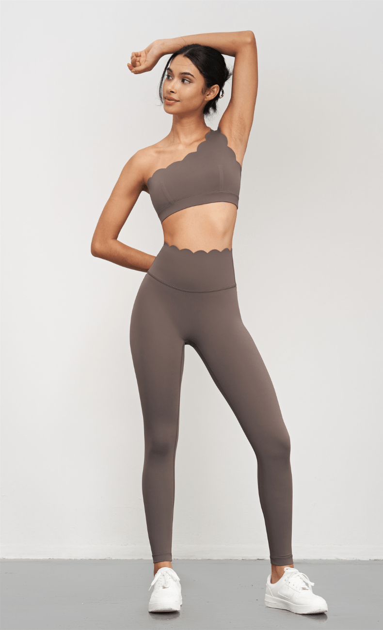 WOO YOGA Matching Sets Amelia FlexLace Workout Set