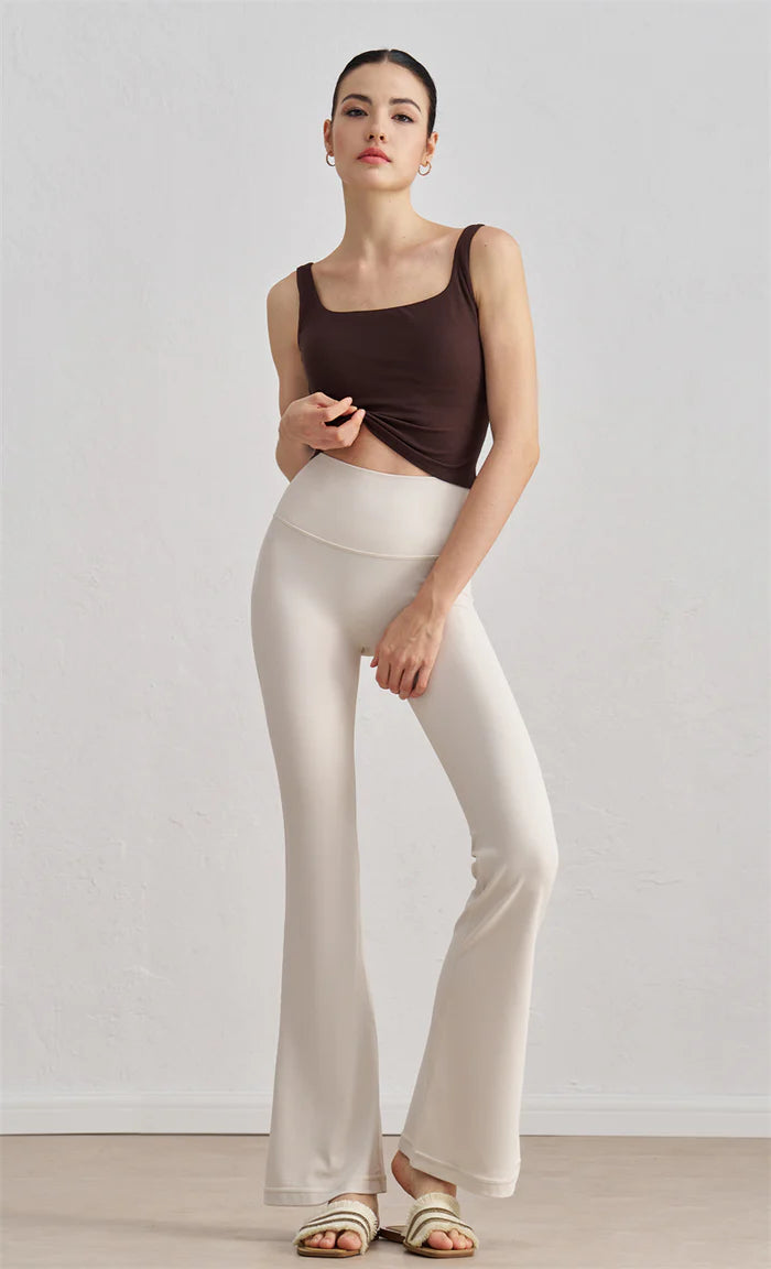 WOO YOGA Leggings Zara High Waist Flare Legging