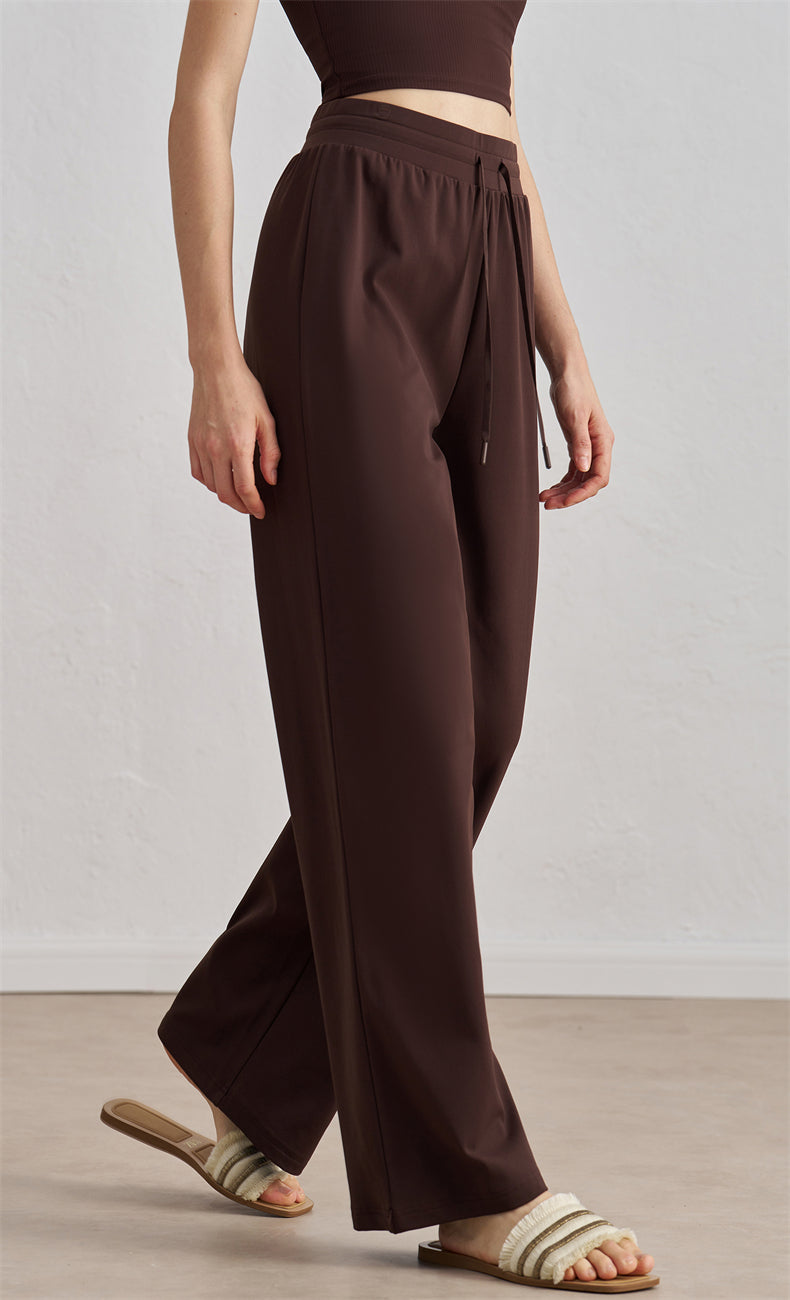 WOO YOGA Pants Victoria Ultra Warm Lightweight Straight Leg Sweatpant