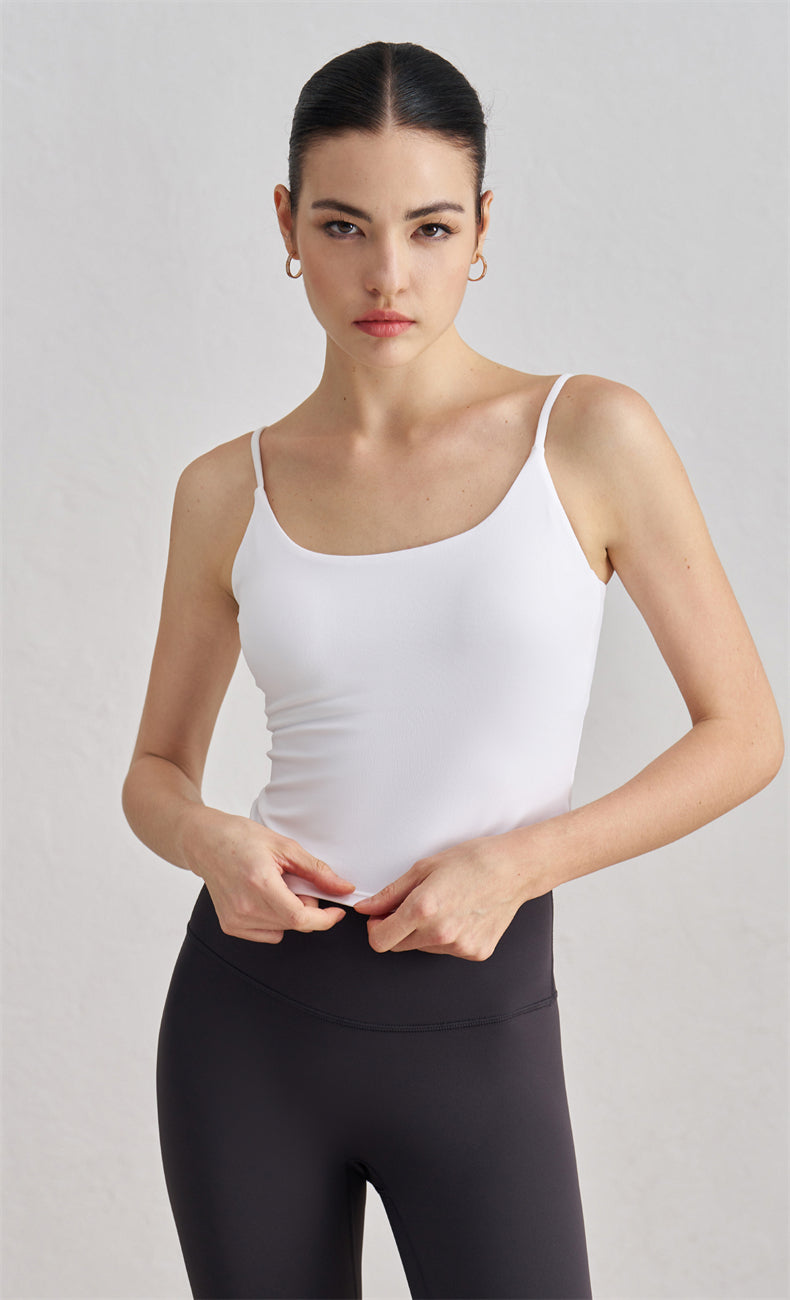 WOO YOGA Tops & Tees Lyra Built-in Bra Camisole
