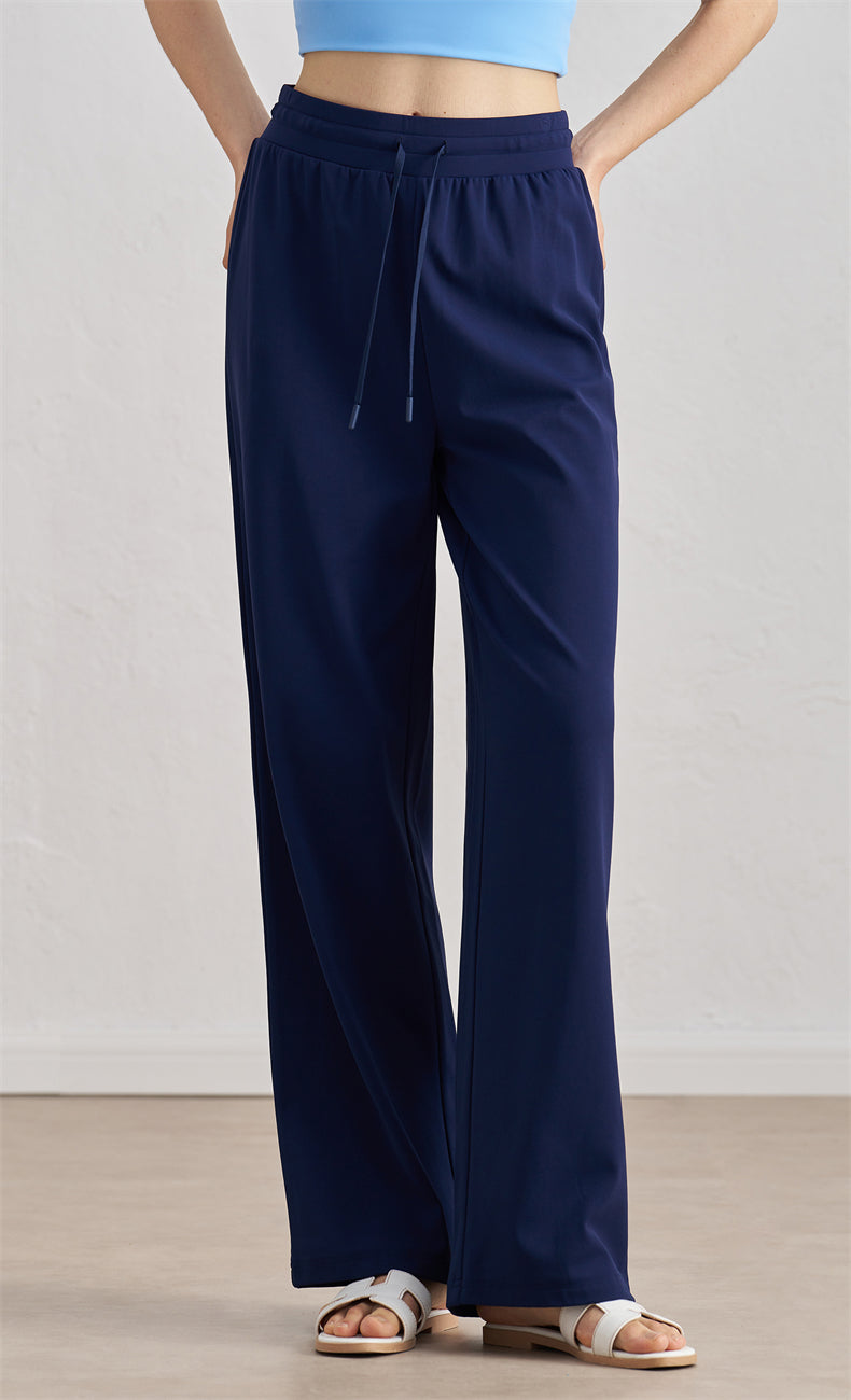 WOO YOGA Pants Victoria Ultra Warm Lightweight Straight Leg Sweatpant