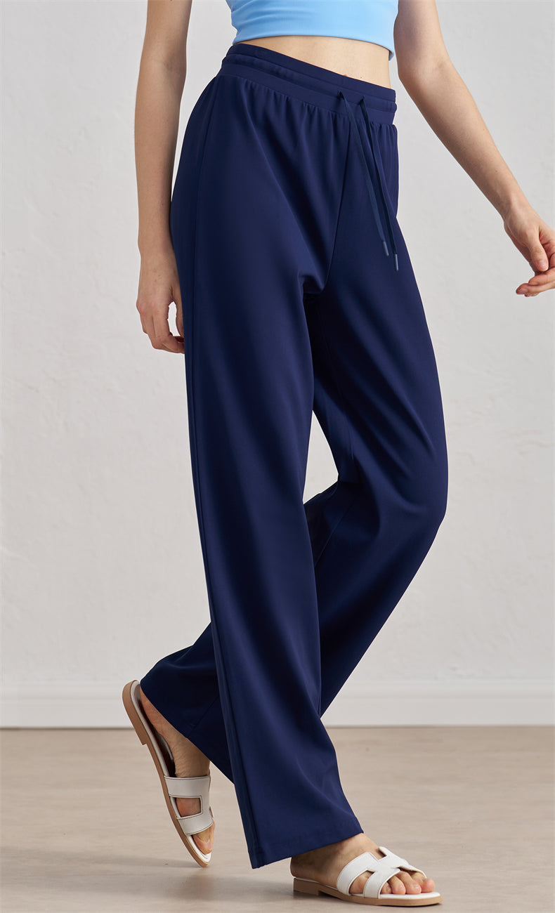 WOO YOGA Pants Victoria Ultra Warm Lightweight Straight Leg Sweatpant