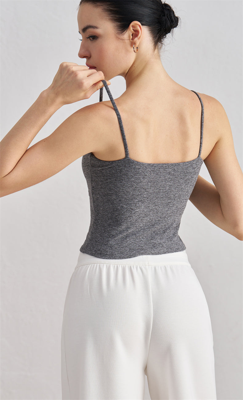 WOO YOGA Tops & Tees Lyra Built-in Bra Camisole