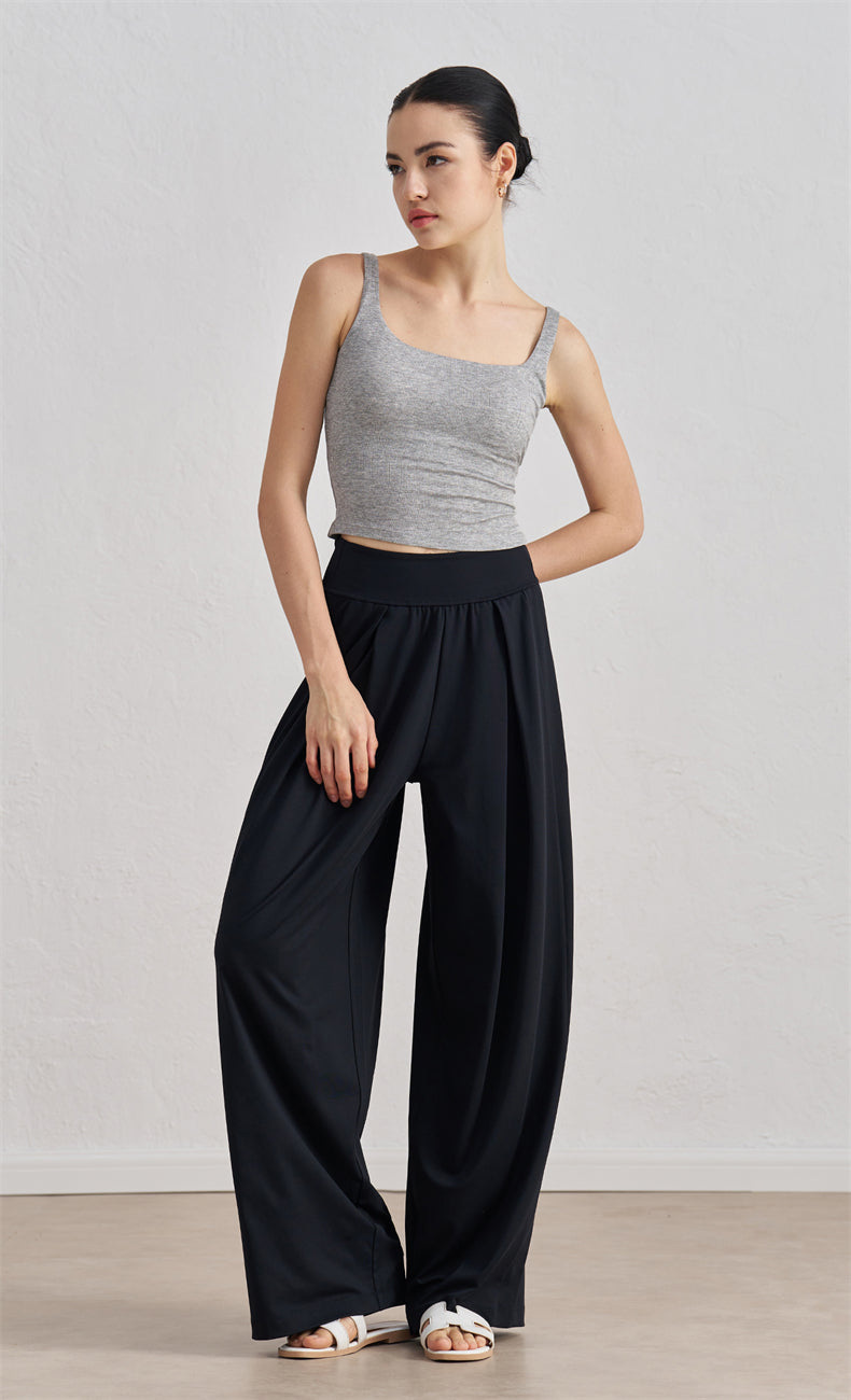 WOO YOGA Tops & Tees Zara Ribbed Open Back Tank Top