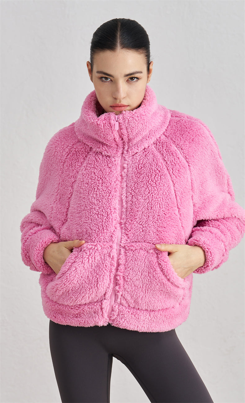 WOO YOGA Jackets Kaia Ultra Lightweight Fleece Jacket