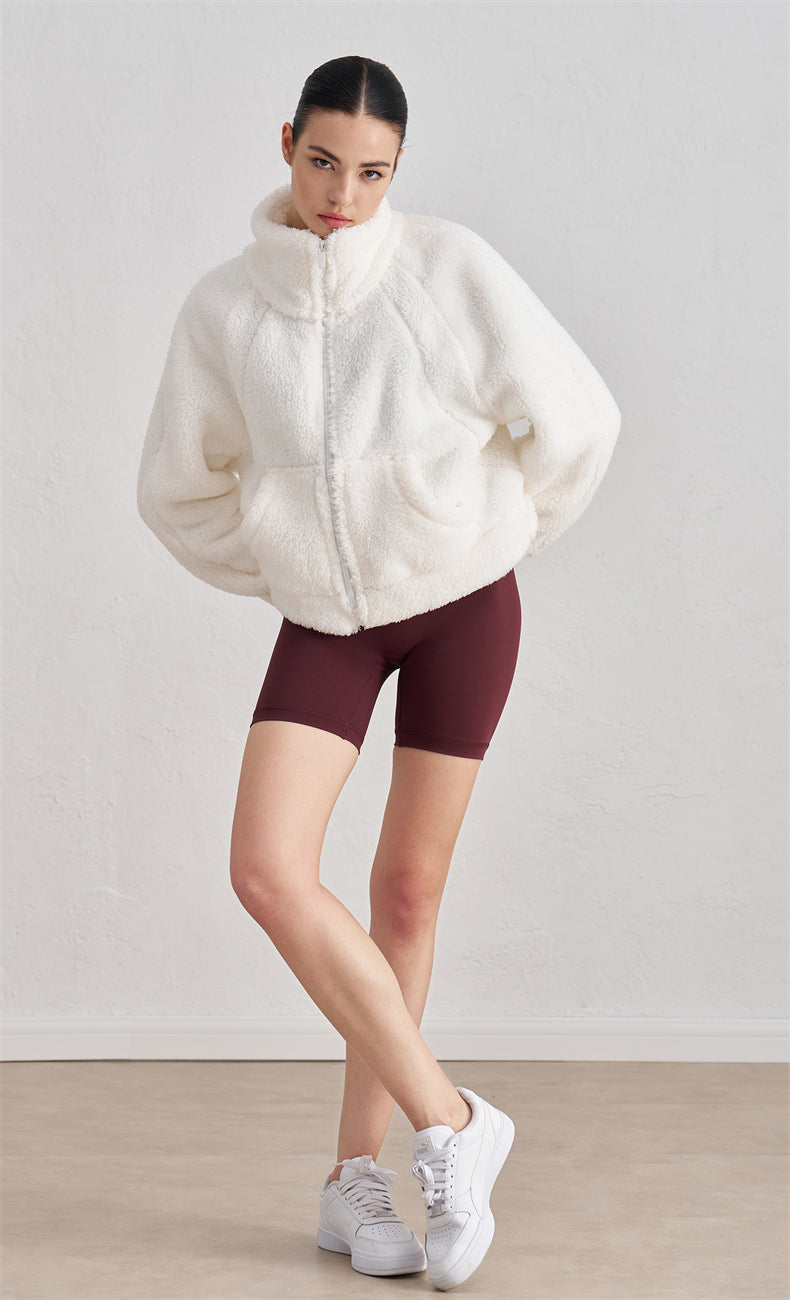 WOO YOGA Jackets Kaia Ultra Lightweight Fleece Jacket