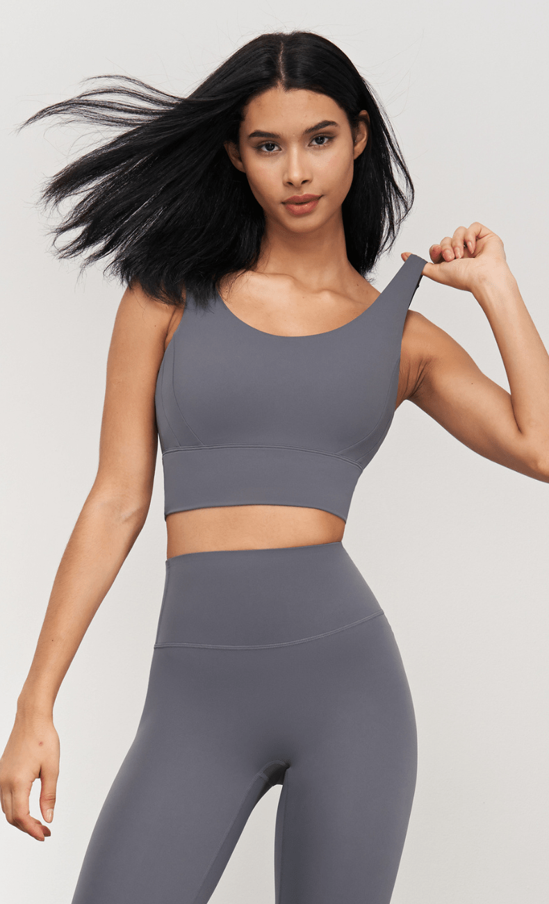 WOO YOGA Sports Bras Margiela Boho Open Back Sports Bra