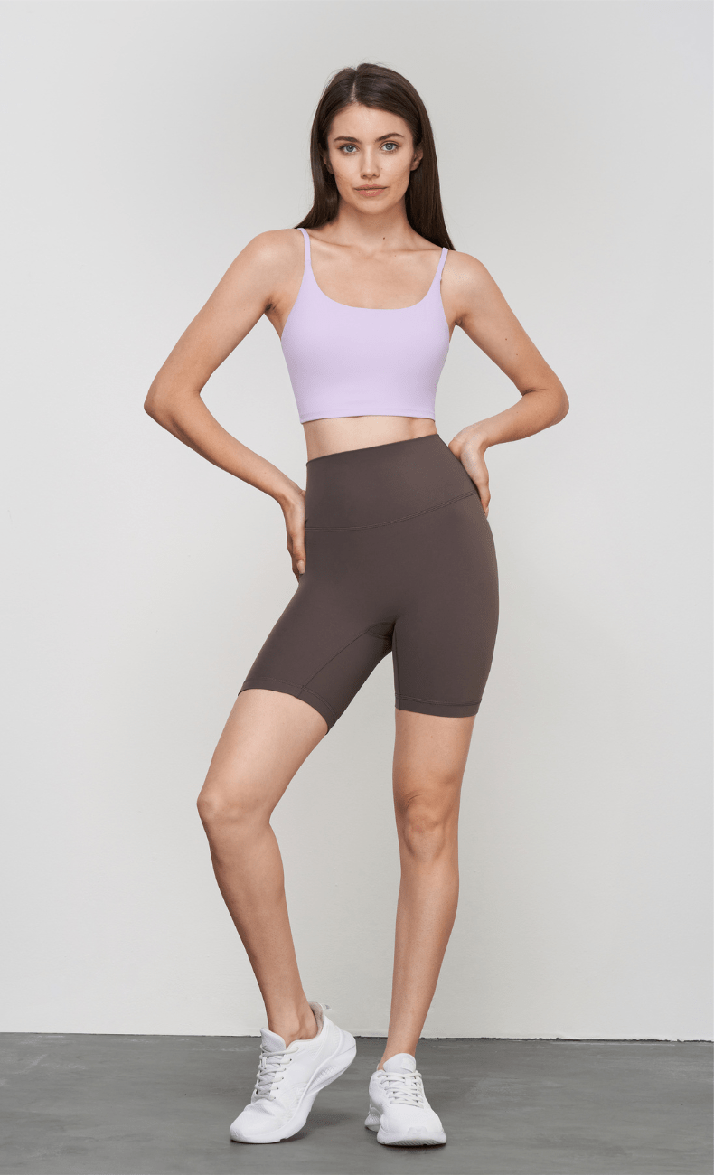 WOO YOGA Shorts Ivy High-Waist Seamless Free From Move Short