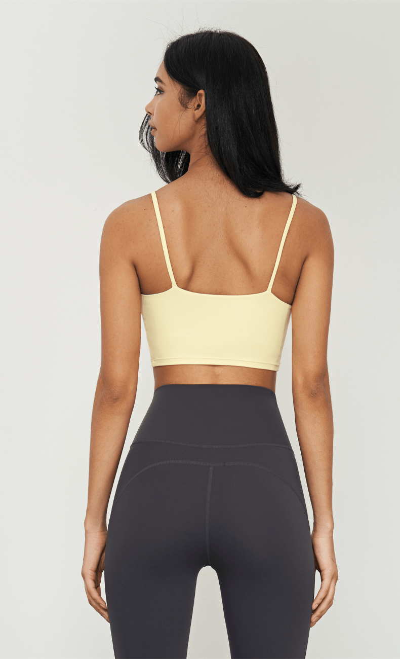 WOO YOGA Tops & Tees Zoe Built-in Bra Camisole