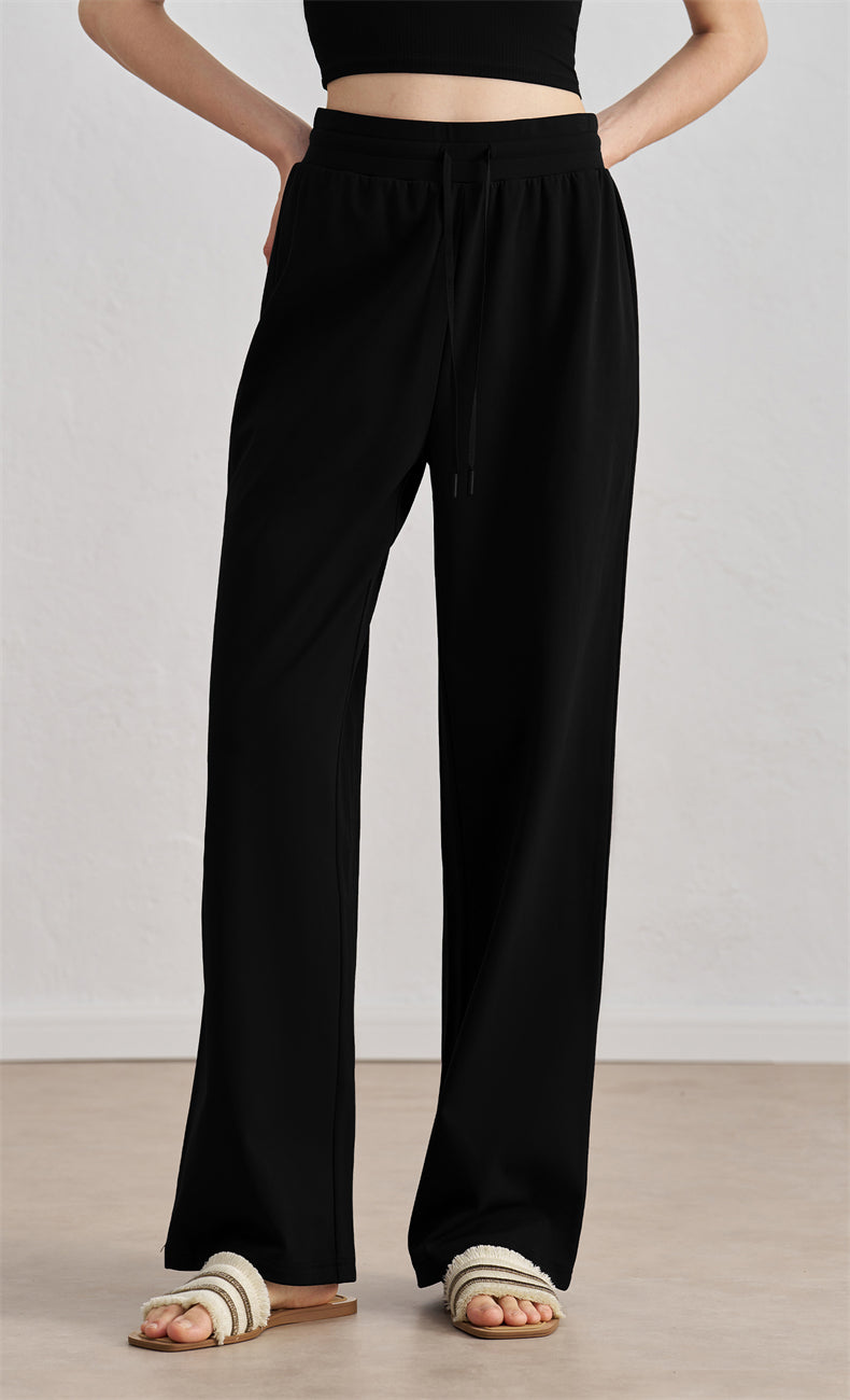 WOO YOGA Pants Victoria Ultra Warm Lightweight Straight Leg Sweatpant