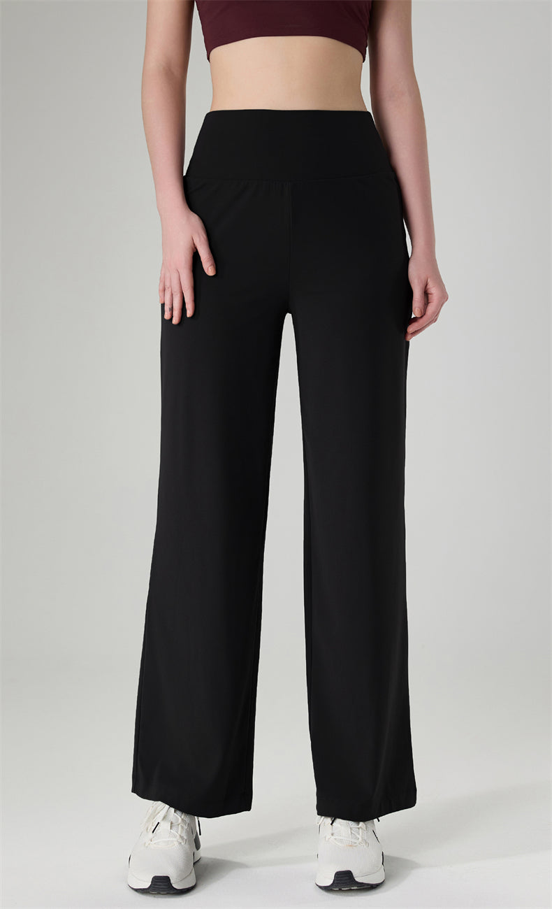 WOO YOGA Pants Alissa Wide Leg Lightweight Sweatpant