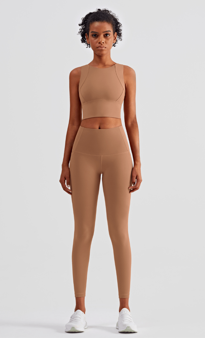 WOO YOGA Leggings Heather High-Impact Sculpting Legging