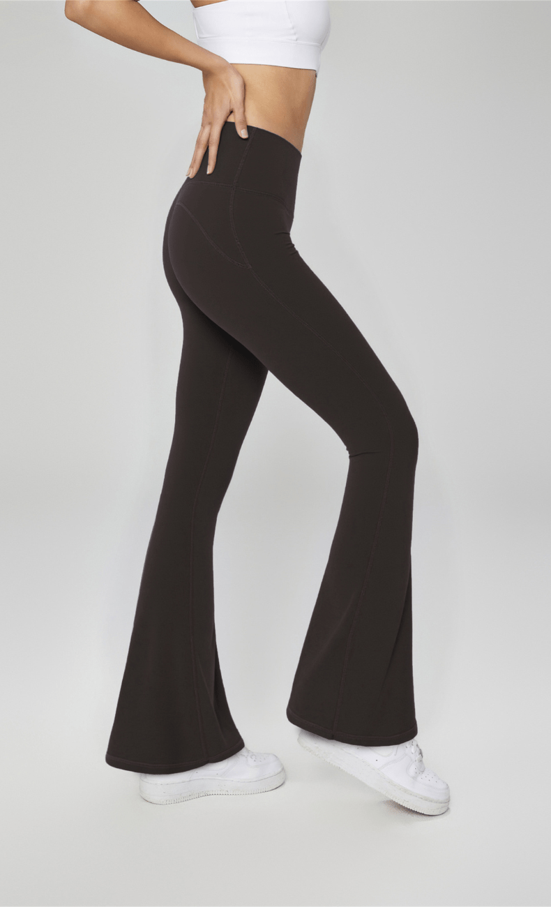 WOO YOGA Leggings Elena High-Waisted Bootcut Flare Legging