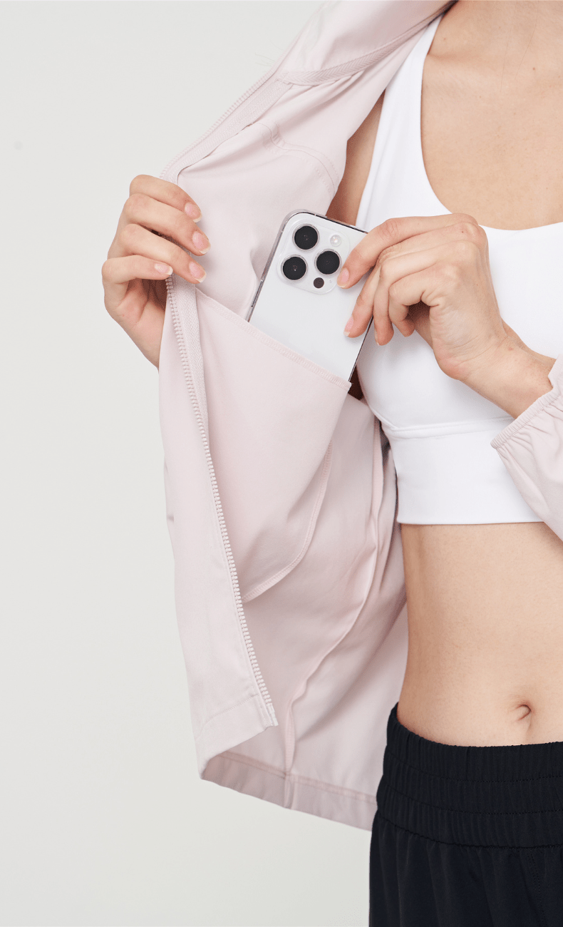 WOO YOGA Jackets Lena Pocketable UV Protective Jacket