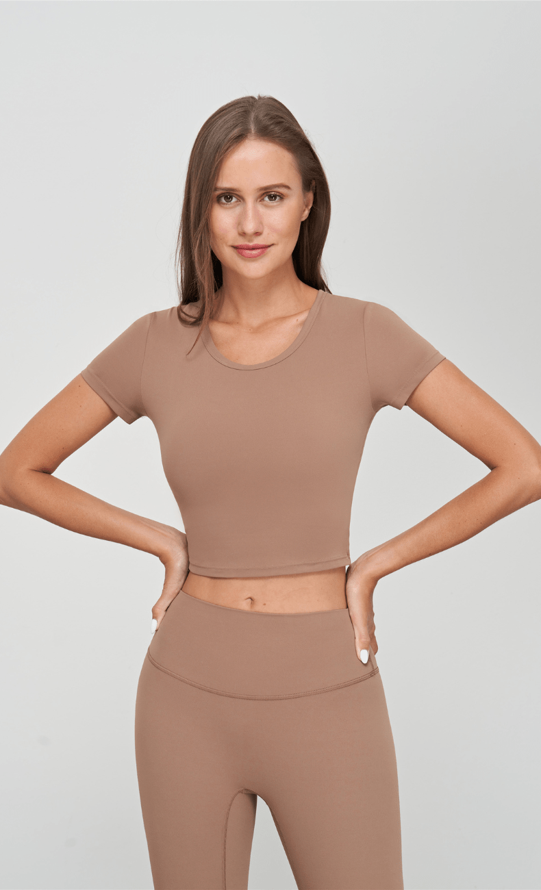 WOO YOGA Tops & Tees Freya Women Workout Tee