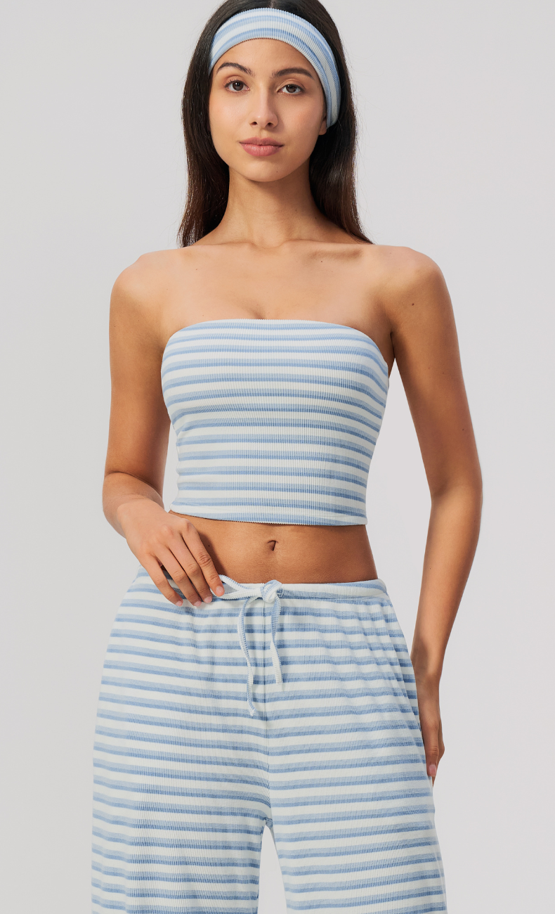 Alix Striped 3-Piece Lounge Set