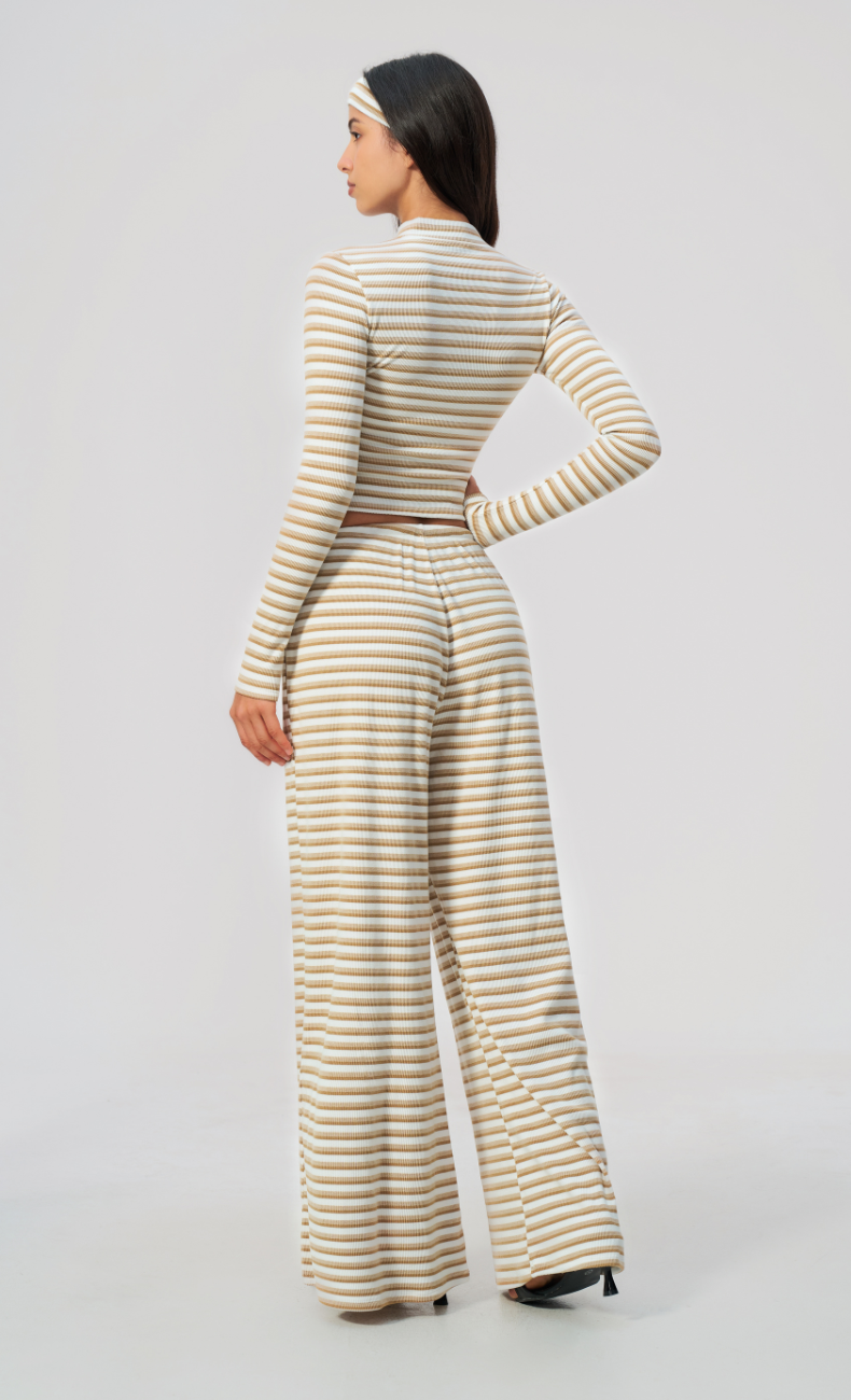 Alix Striped 3-Piece Lounge Set