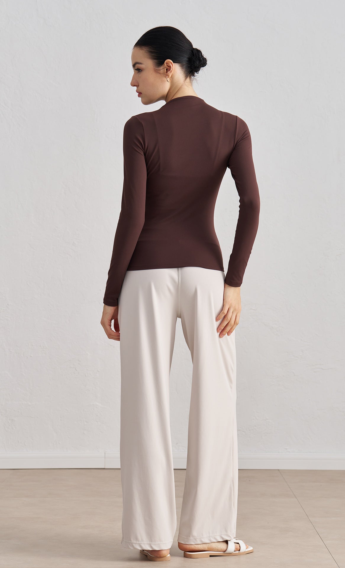 WOO YOGA Tops & Tees Madeleine High-Stretch Fitness Long Sleeve