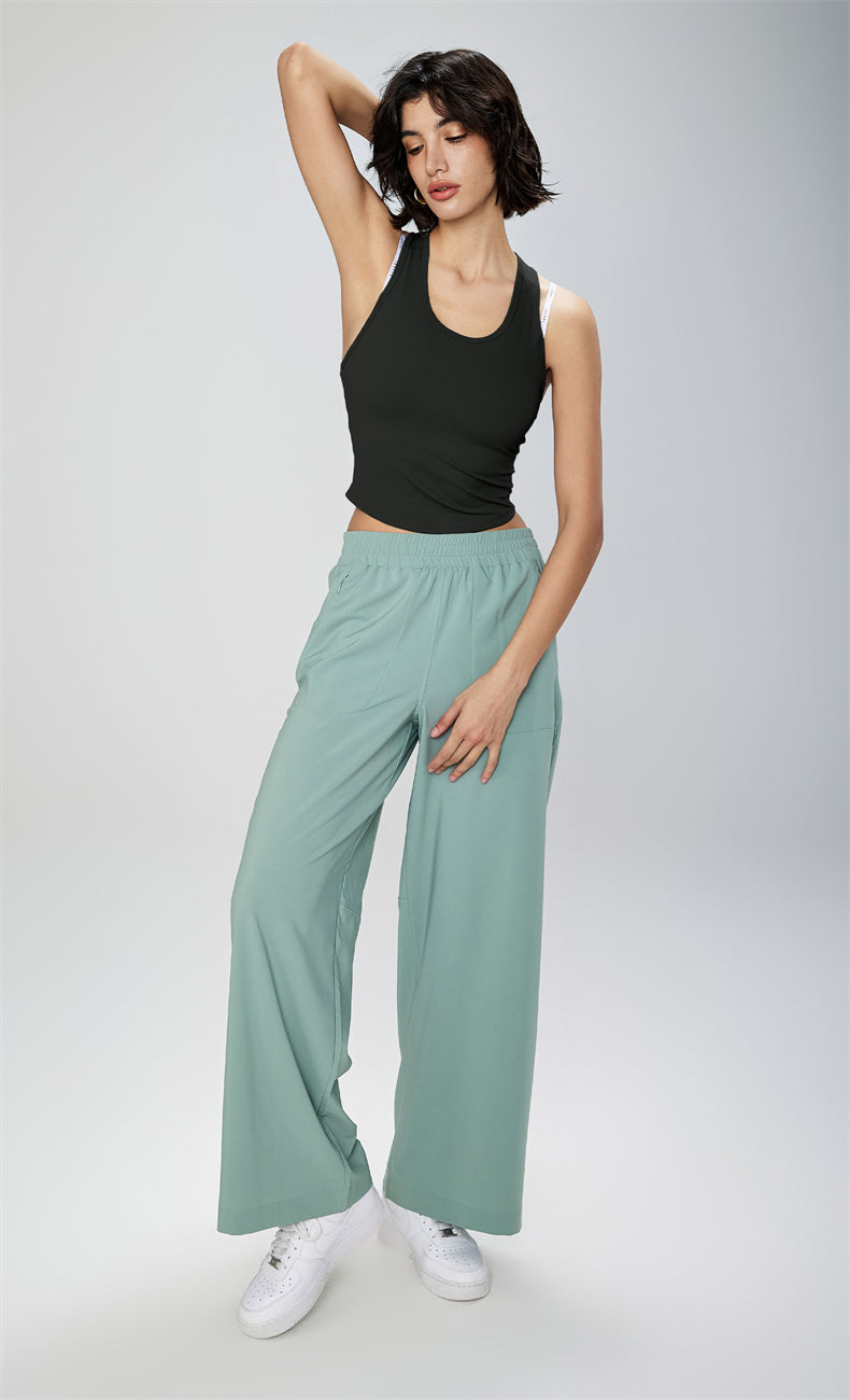 WOO YOGA Tops & Tees Gia Open Back Tank Top 