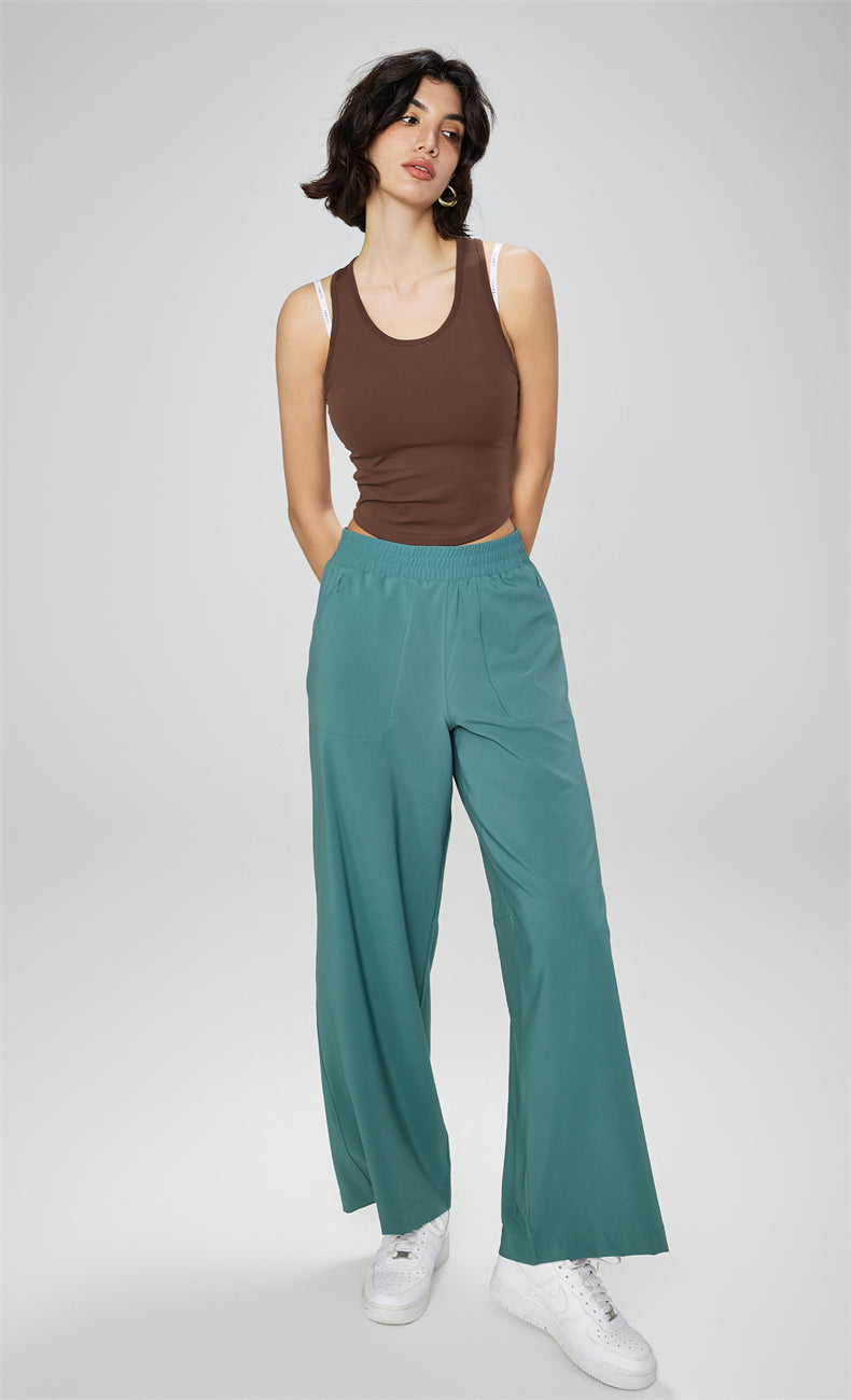 WOO YOGA Tops & Tees Gia Open Back Tank Top 