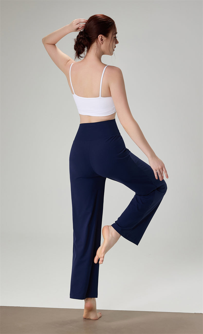 WOO YOGA Pants Alissa Wide Leg Lightweight Sweatpant 