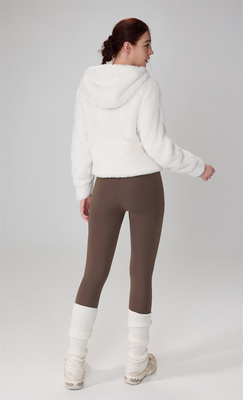 WOO YOGA Jackets Kaia Ultra Warm Fleece Hoodie 