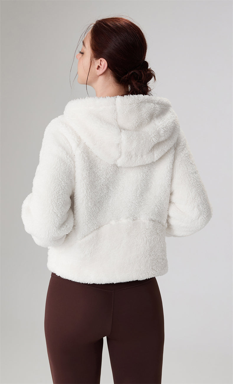 WOO YOGA Jackets Kaia Ultra Warm Fleece Hoodie 