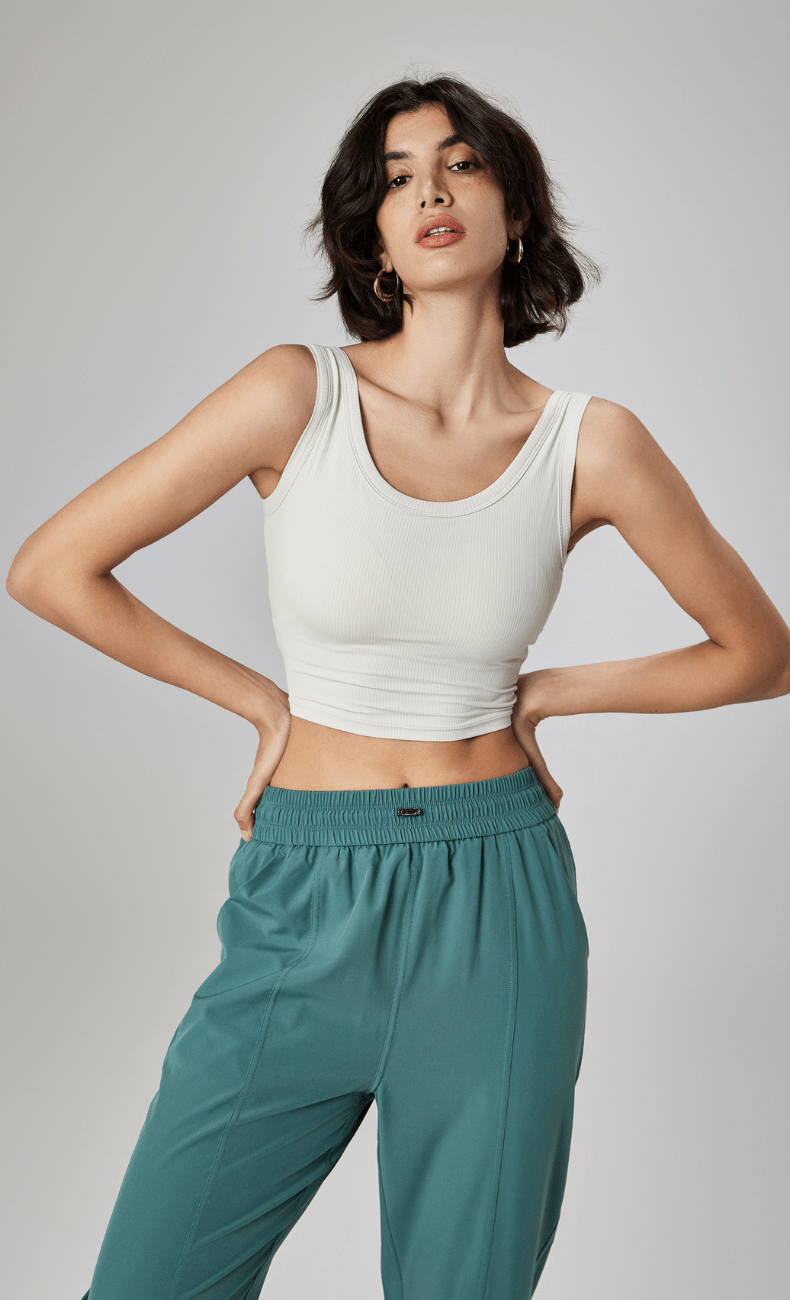 WOO YOGA Sports Bras Solaris Built-in Bra Tank Top 