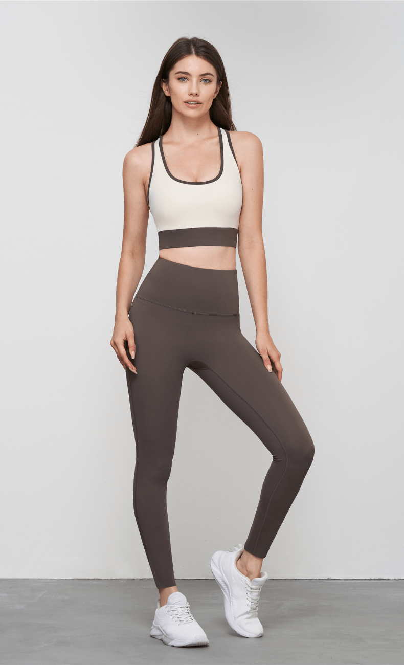 WOO YOGA Sports Bras Clara Open Back Sports Bra 