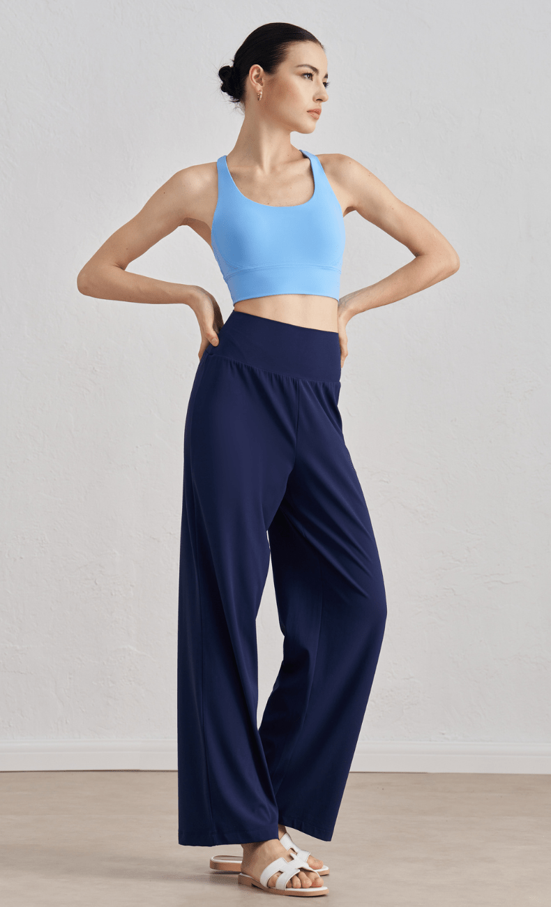 WOO YOGA Sports Bras Indira Open Back Sports Bra 