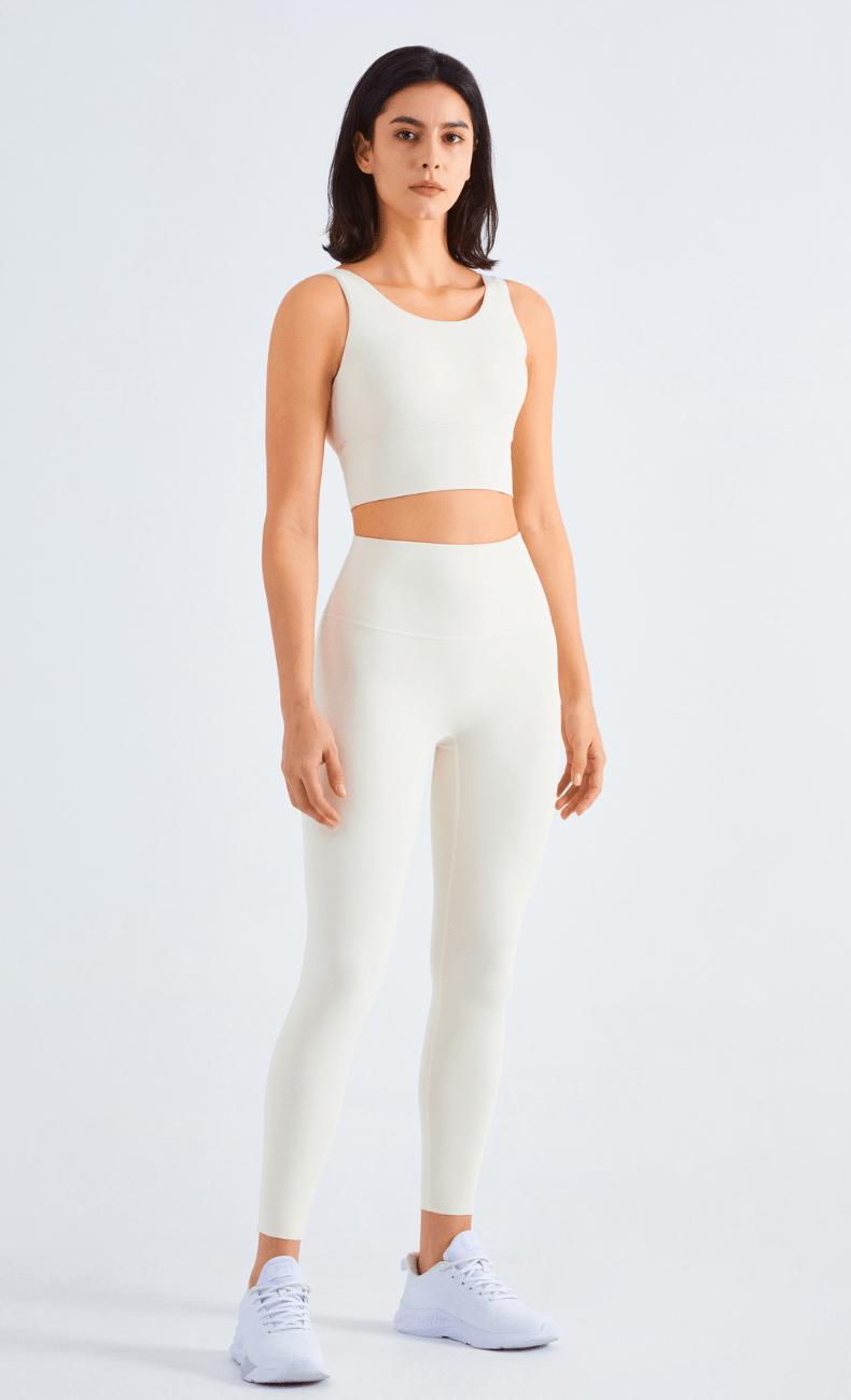 WOO YOGA Matching Sets Vivian Women Luxe Stretch Workout Set 