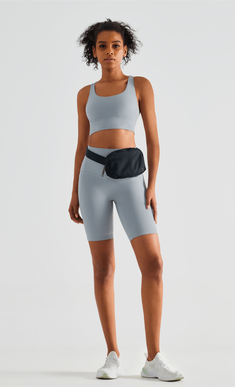 WOO YOGA Matching Sets Jen Seamless High Support Women Workout Set 