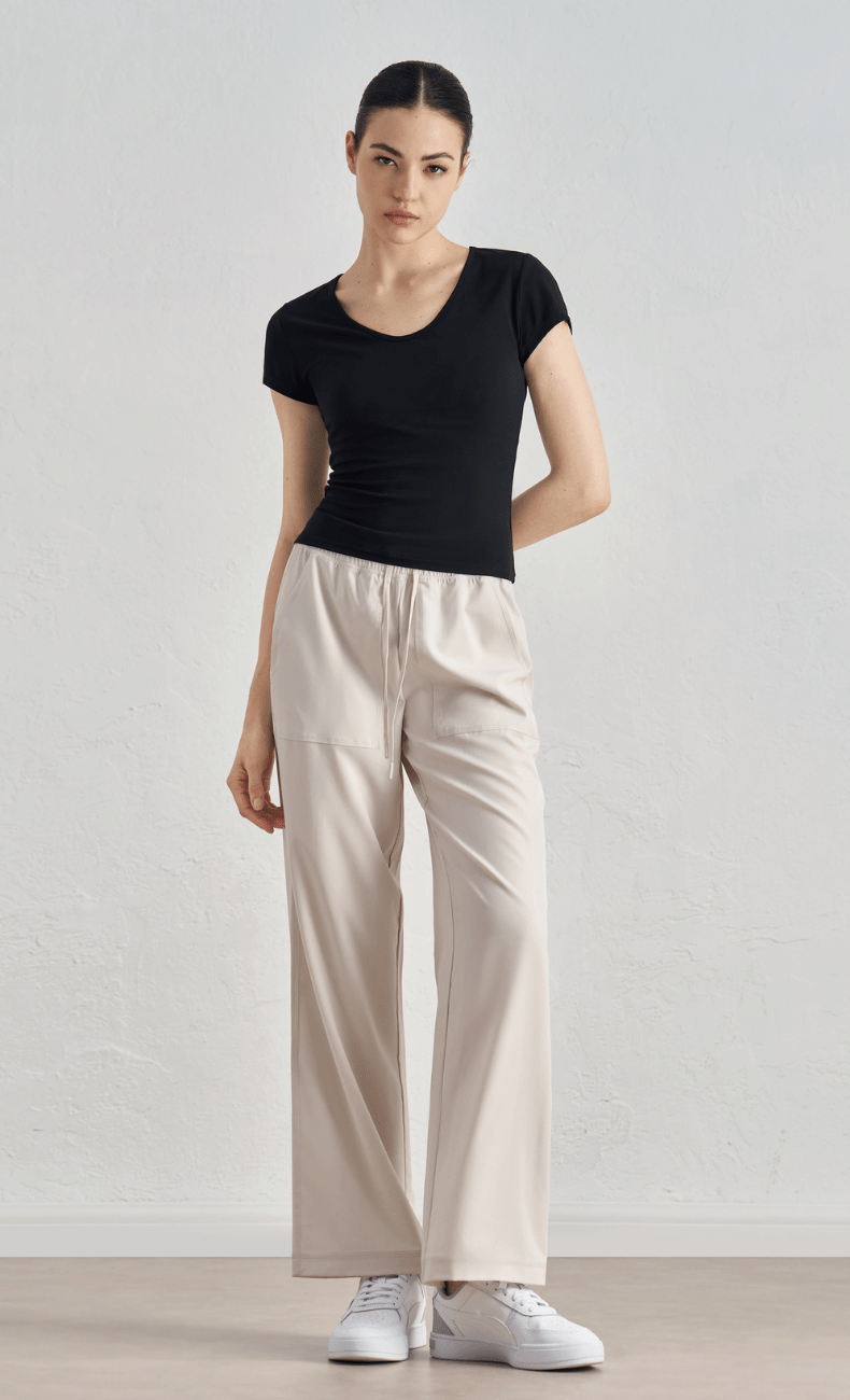 WOO YOGA Pants Clara Outdoor Lightweight Casual Fitness Jogger 