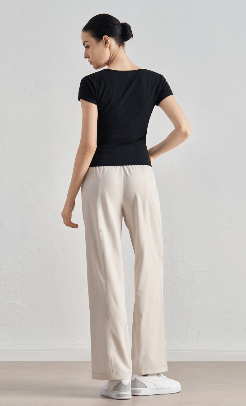 WOO YOGA Pants Clara Outdoor Lightweight Casual Fitness Jogger 