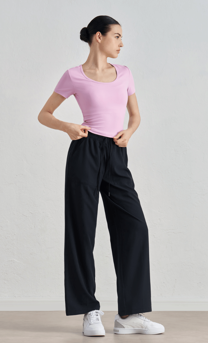 WOO YOGA Pants Clara Outdoor Lightweight Casual Fitness Jogger 