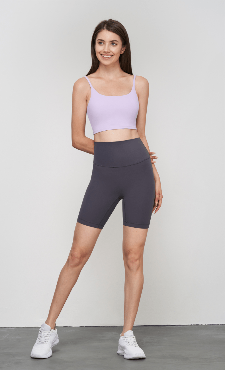 WOO YOGA Shorts Ivy High-Waist Seamless Free From Move Short 