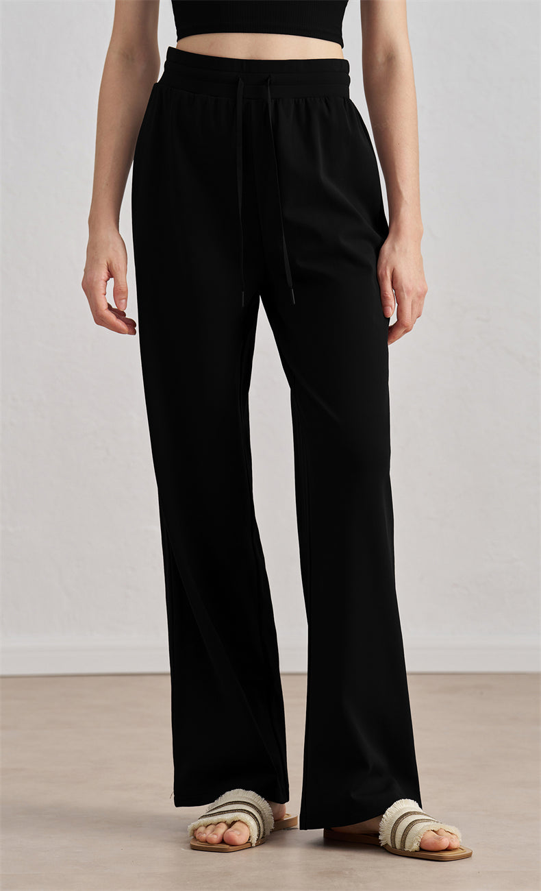 WOO YOGA Pants Victoria Ultra Warm Lightweight Straight Leg Sweatpant 