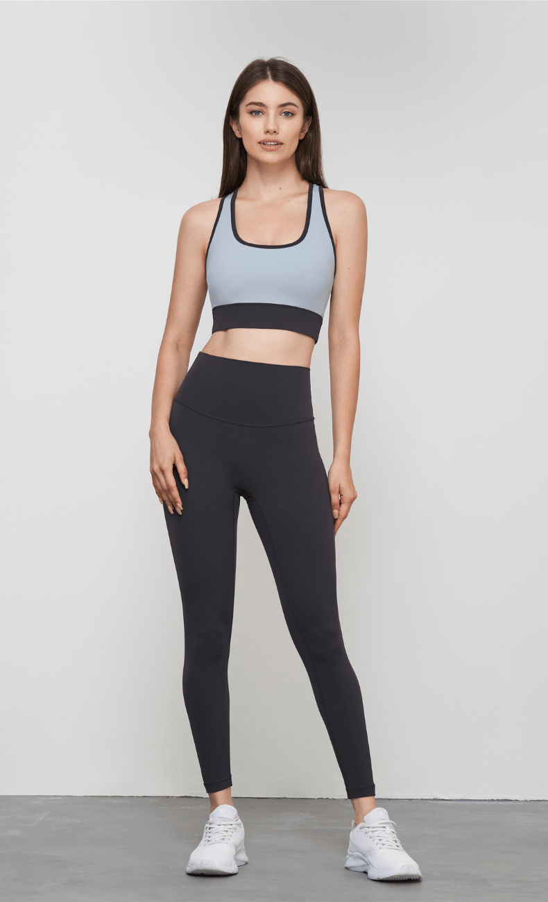 WOO YOGA Sports Bras Clara Open Back Sports Bra 