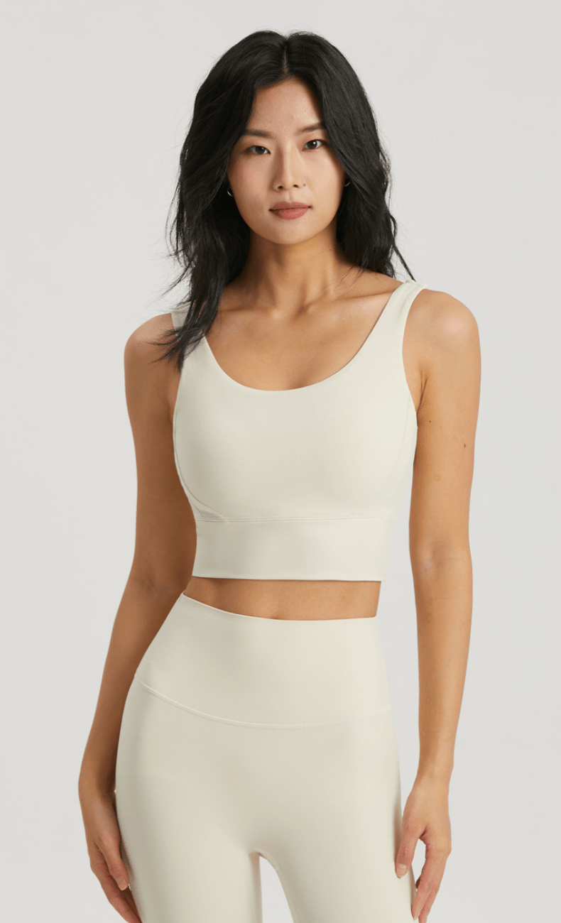 WOO YOGA Sports Bras Margiela Boho Open Back Sports Bra 