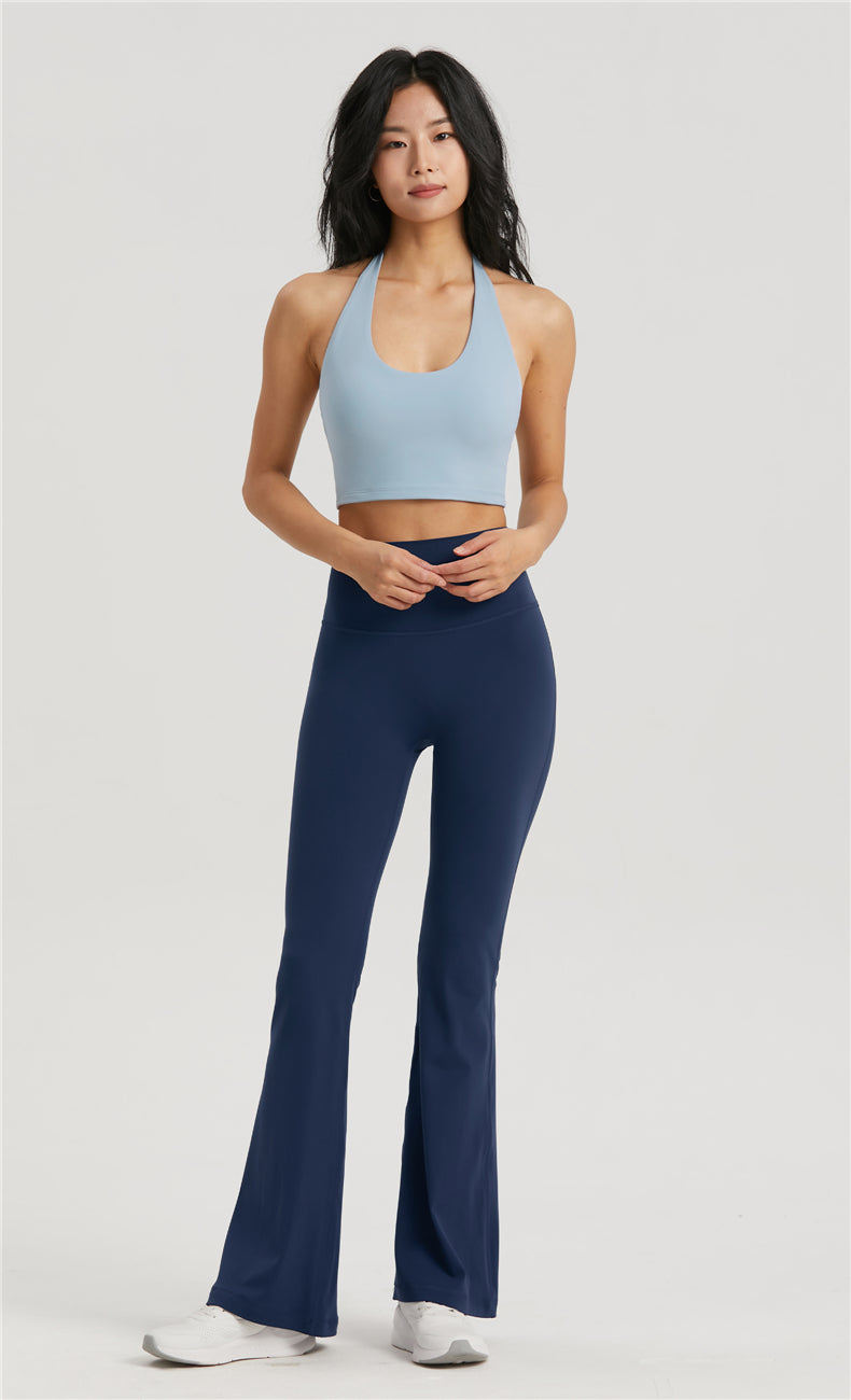 WOO YOGA Leggings Zara High Waist Flare Legging 