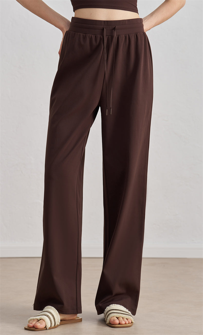 WOO YOGA Pants Victoria Ultra Warm Lightweight Straight Leg Sweatpant 