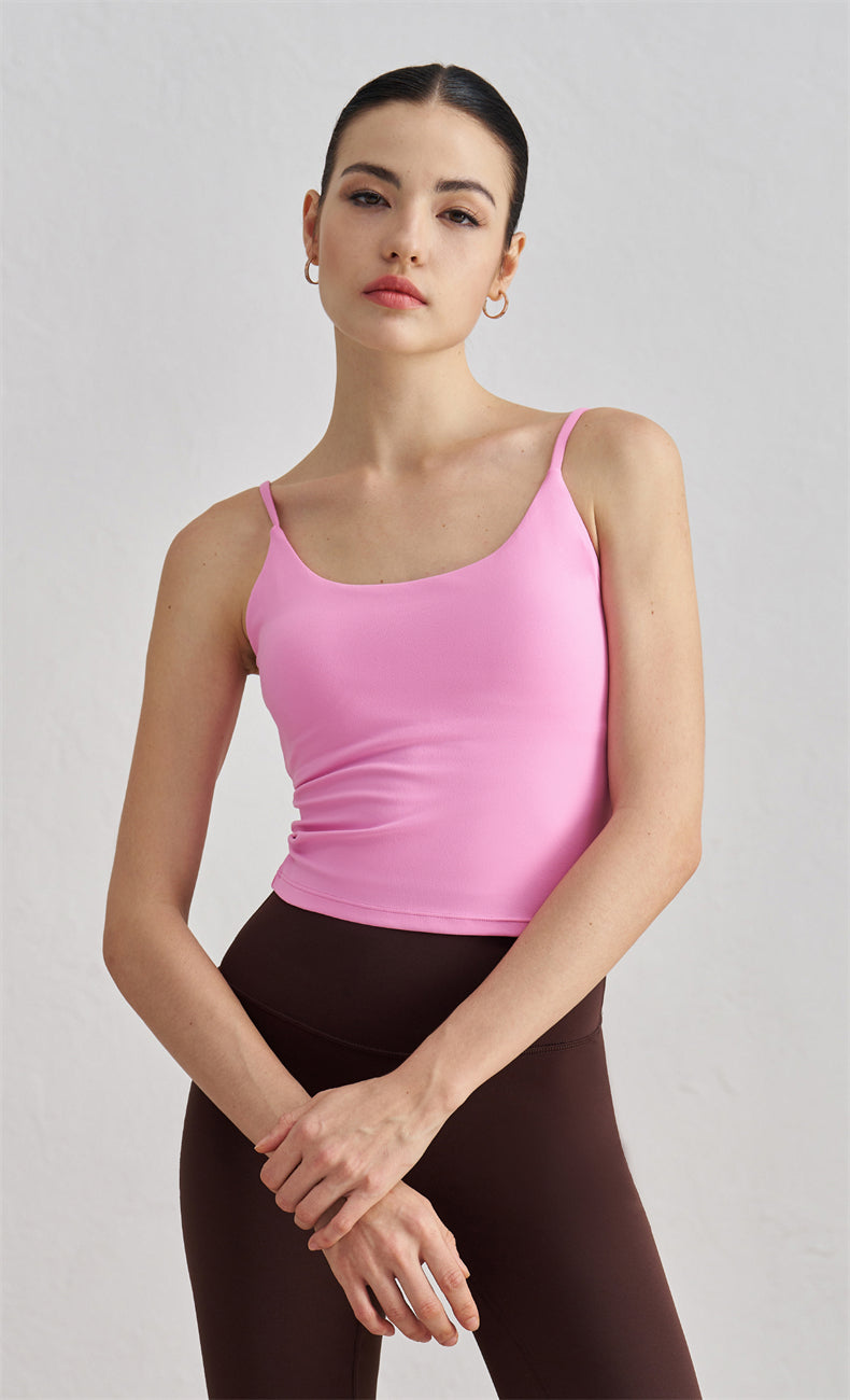 WOO YOGA Tops & Tees Lyra Built-in Bra Camisole 